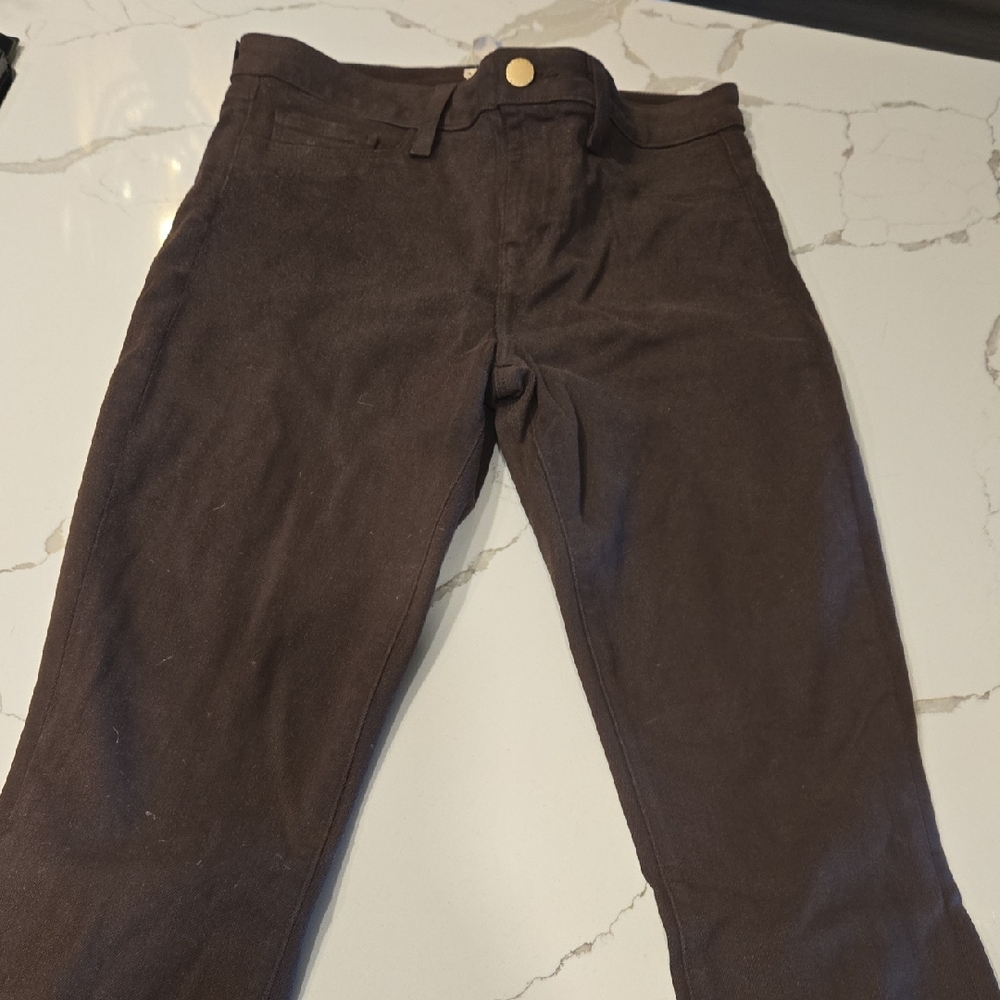 L'AGENCE Brown Strerch Denim